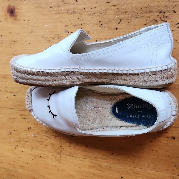 Soludos x Jason Polan Wink Espadrille slip-ons, size 6 - Picture 7 of 9